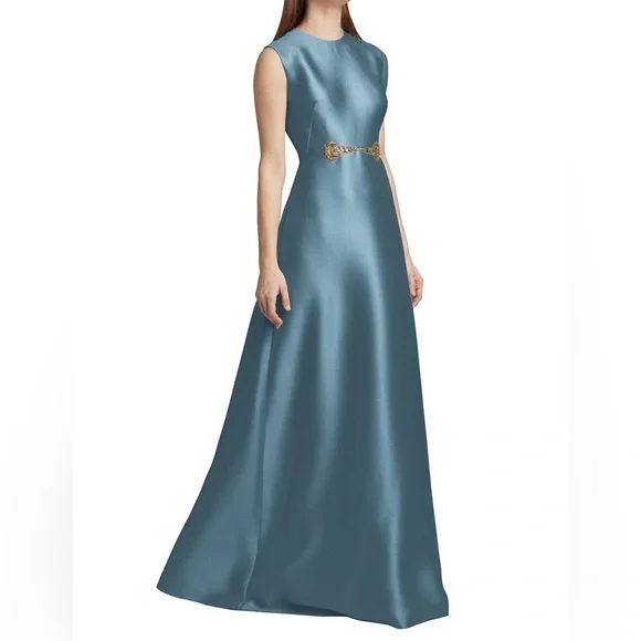 green emerald velvet dress Magic Garden Look 6 main image 0